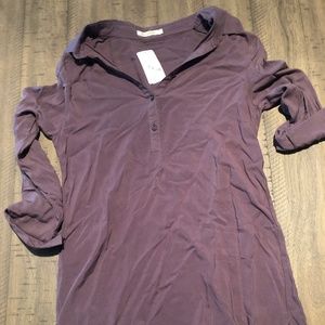 Purple Collared Dress